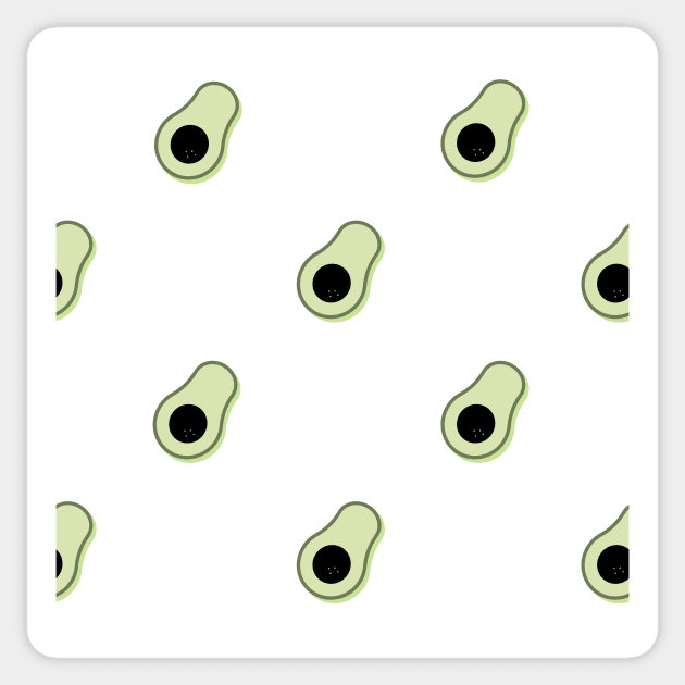 mr avocado Sticker by ezzobair